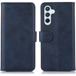 Mobigear Wallet Samsung Galaxy A37 Hülle Klapphülle Geldbörse - Blau
