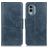 Mobigear Classy Nokia X30 Hülle Klapphülle Geldbörse - Blau
