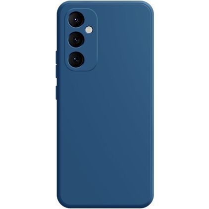 Mobigear Colors Samsung Galaxy A35 Silikon Hülle Backcover - Blau