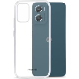 Mobilize Gelly Case Durchsichtig Motorola Moto G06 Hülle Flexibles TPU Backcover - Transparent