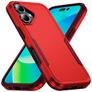Mobigear Heavy Armor iPhone 16 Plus Hülle Hardcase Backcover Stoßfest - Rot
