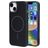 Mobiparts Slim Line iPhone 14 MagSafe Hardcase Backcover - Onyx Black