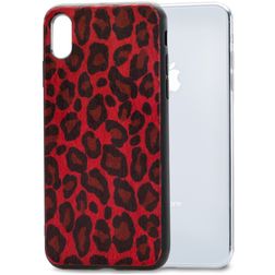 Mobilize Gelly iPhone XS Hülle Flexibles TPU Backcover - Leopard
