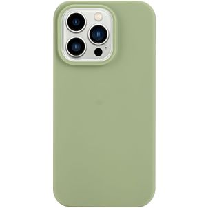 Mobigear Colors iPhone 14 Pro Max Hülle Flexibles TPU Backcover - Grün