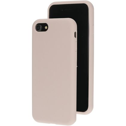 Mobiparts iPhone 8 Silikon Hülle Backcover - Soft Salmon