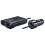 Mobilize Triple USB Auto Ladegerät 1.5 Meter 12W 2.4A - Schwarz