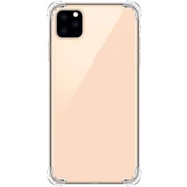 Mobigear Cushion Durchsichtig iPhone 12 Hülle Flexibles TPU Backcover Stoßfest - Transparent