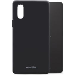 Mobilize Rubber Gelly Sony Xperia 10 IV TPU (flexibel) Backcover - Matt Black