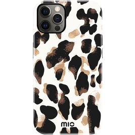 MIO iPhone 12 MagSafe Hülle Hardcase Backcover - Leopard