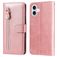 Mobigear Zipper iPhone 17 Hülle Klapphülle Geldbörse - Roségold