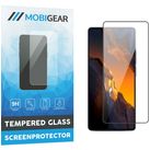 Mobigear Premium POCO F5 Panzerglas Gehärtetes Glas Displayschutz - Hüllenfreundlich - Schwarz