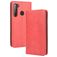 Mobigear Sensation HTC Desire 20 Pro Hülle Klapphülle Geldbörse - Rot
