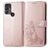 Mobigear Clover TCL 30 SE Hülle Klapphülle Geldbörse - Roségold