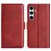 Mobigear Slim Magnet Samsung Galaxy S24 FE Hülle Klapphülle Geldbörse - Rot