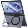 Mobigear Kickstand Samsung Galaxy Z Fold 8 MagSafe Hülle Hardcase Backcover Stoßfest mit Ständer - Schwarz