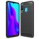 Mobigear Brushed Slim Huawei P30 Lite Hülle Flexibles TPU Backcover - Schwarz