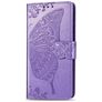 Mobigear Butterfly iPhone 11 Hülle Klapphülle Geldbörse - Lila