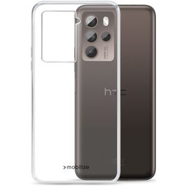 Mobilize Gelly Durchsichtig HTC U23 Pro Hülle Flexibles TPU Backcover - Transparent
