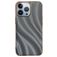 Mobigear Wavy iPhone 14 Pro Hülle Hardcase Backcover - Silber