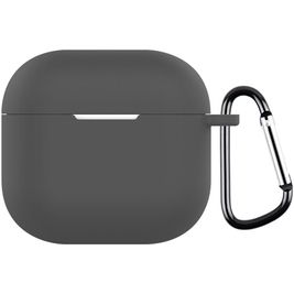 Mobigear Colors Apple AirPods 4 Hülle Flexibles Silikon - Grau