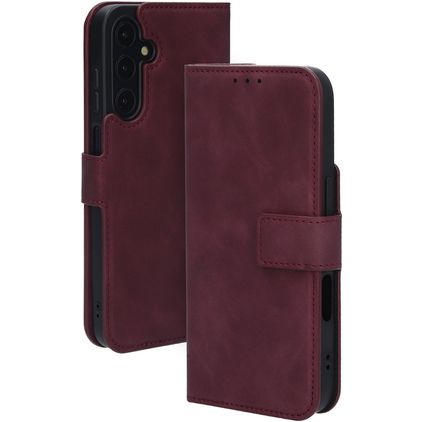 Mobiparts Classic Wallet Samsung Galaxy A25 5G Hülle Klapphülle Geldbörse - Velvet Red
