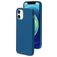 Mobiparts iPhone 12 Silikon Hülle Backcover - Blueberry Blue