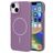 Mobiparts Slim Line iPhone 14 MagSafe Hülle Hardcase Backcover - Imperial Purple