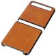 Mobigear Excellent Samsung Galaxy Z Flip Hülle Backcover - Cognac
