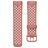 Mobigear Sport Plus Buckle Silikon Fitbit Charge 5 Armband Dornschließe - Pink