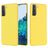 Mobigear Rubber Touch Samsung Galaxy S21 Silikon Backcover - Gelb