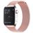 Mobigear Loop Milanaise Apple Watch Armband Magnetverschluss - 49/46/45/44 mm - Pink