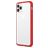 Rhinoshield MOD NX iPhone 11 Pro Max Hülle Hardcase Backcover Stoßfest - Transparent / Rot