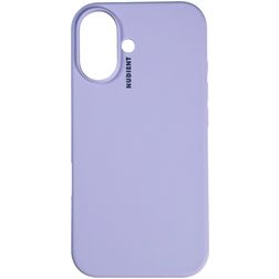 Nudient Base iPhone 16 Silikon Hülle Backcover - Soft Purple