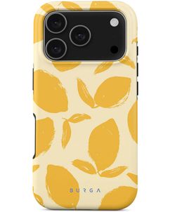Burga Tough iPhone 17 Pro MagSafe Hülle Hardcase Backcover Stoßfest - Lemon Tart