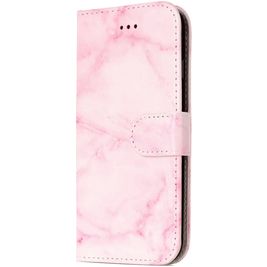 Mobigear Marble iPhone SE (2020) Hülle Klapphülle Geldbörse - Pink Mobigear Marble iPhone SE (2020) Hülle Klapphülle Geldbörse - Pink