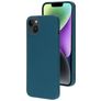 Mobiparts iPhone 14 Plus Silikon Hülle Backcover - Blueberry Blue