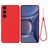 Mobigear Rubber Touch Samsung Galaxy S25 FE Silikon Hülle Backcover - Rot