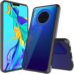 Mobigear Crystal Huawei Mate 30 Hülle Hardcase Backcover - Schwarz / Transparent