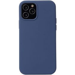 Mobigear Rubber Touch iPhone 13 Silikon Hülle Backcover - Marineblau
