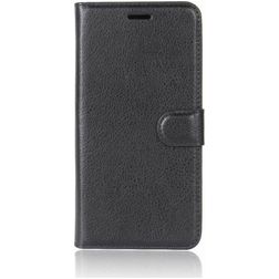 Mobigear Classic Huawei P30 Lite Hülle Klapphülle Geldbörse - Schwarz
