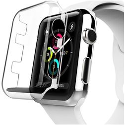Mobigear Crystal Apple Watch - 38 mm Hardcase Hülle - Transparent