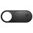 Mobigear Essentials Webcam Abdeckung Privatsphäre Schieberegler - Schwarz