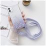 Mobigear Lanyard iPhone 13 Pro Max Flexibles TPU Handykette - Lila