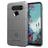 Mobigear Rugged Shield LG K51s Hülle Flexibles TPU Backcover Stoßfest - Grau