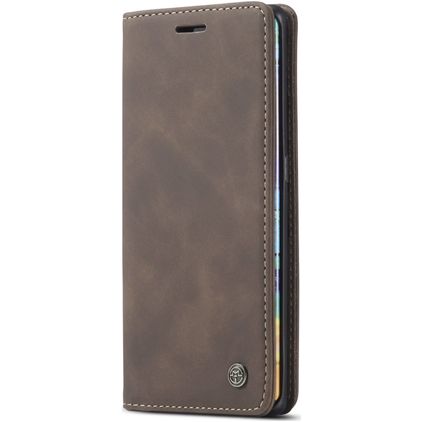 Caseme 013 Huawei Mate 30 Pro Hülle Klapphülle Geldbörse - Braun
