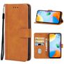 Mobigear Wallet POCO C40 Hülle Klapphülle Geldbörse - Braun
