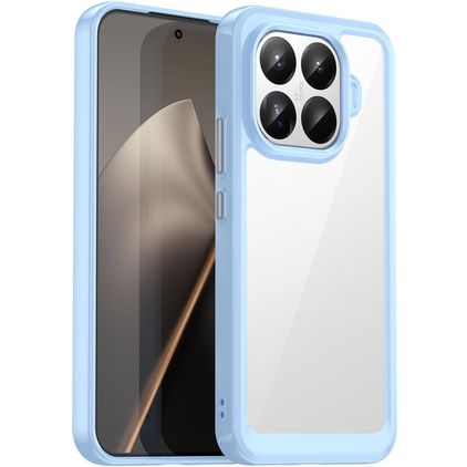 Mobigear Crystal Xiaomi 15T Pro Hülle Hardcase Backcover - Blau
