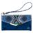 Mobilize Gelly Velvet iPhone XS Hülle Abnehmbare 2in1 Clutch - Royal Blue Snake