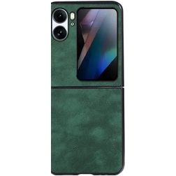 Mobigear Excellent OPPO Find N2 Flip Hülle Hardcase Backcover - Grün