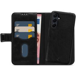 Mobilize Magnet Gelly Samsung Galaxy A55 Hülle Abnehmbare 2in1 Klapphülle Geldbörse - Schwarz
